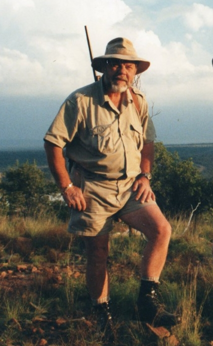 George Swiderski in the field