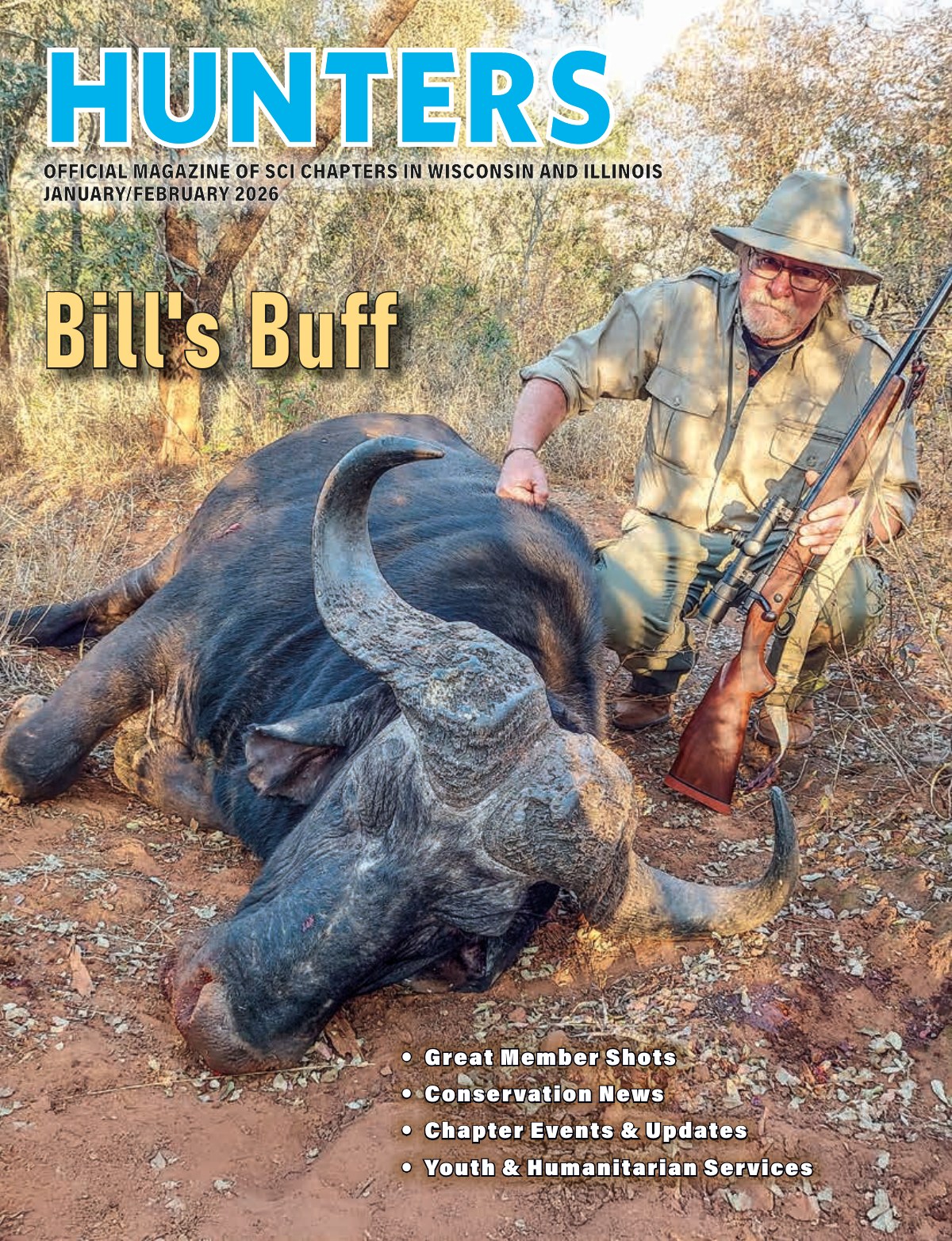 Cover of HUNTERS, January/February 2026