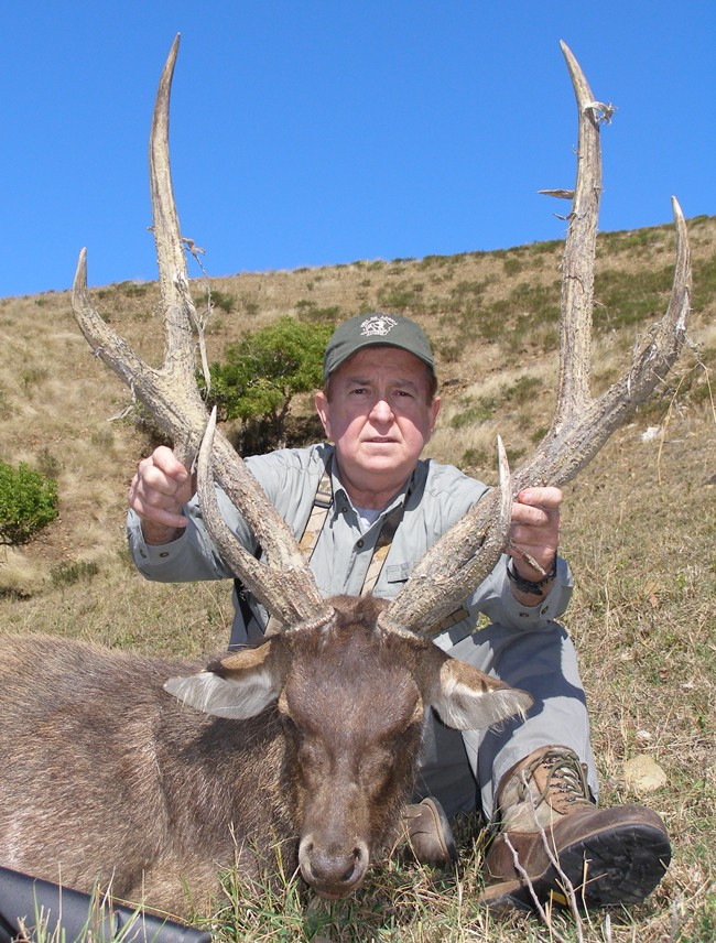 John Pouleson on a hunt