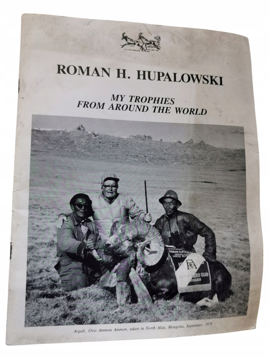 Roman Hupalowski with trophies from around the world