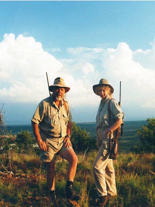 Slawa Swiderski on safari